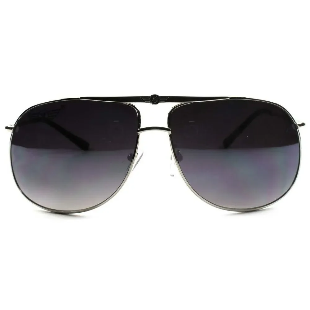 Silver Frame Fashion Classic Stylish Hot Mens Womens Best Aviation Sunglasses